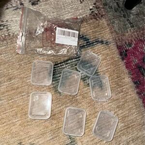 UTENEW Transparent SD Card Cases lot of 7